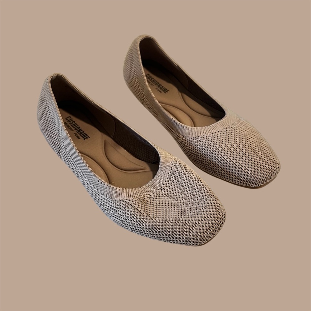 Light Brown Cloth Flats